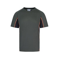 Τεχνικό Μπλουζάκι T-Shirt Quick Dry Toxotis Green/Orange NS07